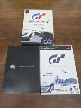 PS2 Gran Turismo 4 CIB Reference Guide  Japan Import